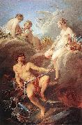 Francois Boucher Venus Asking Vulcan for Arms for Aeneas Sweden oil painting artist